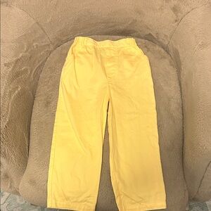 bella bliss Sunny Yellow Kids Casual Bottoms